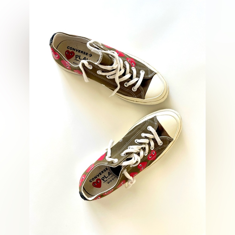 UNISEX CONVERSE X COMME DES GARCONS PLAY ALL STAR CHUCK '70 OX "MULTI HEART"